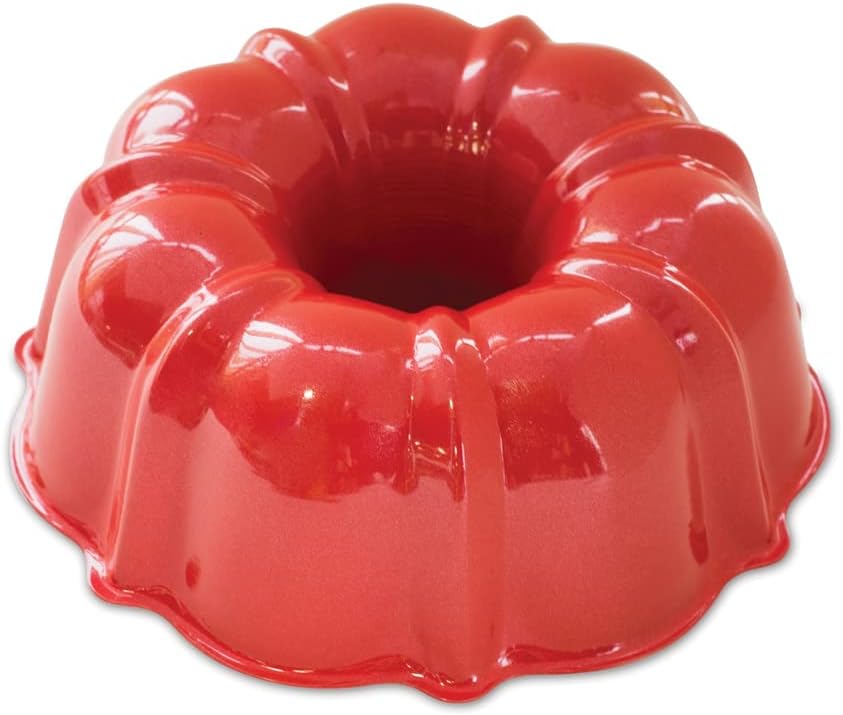 Formed Bundt, 6 Cup, Red