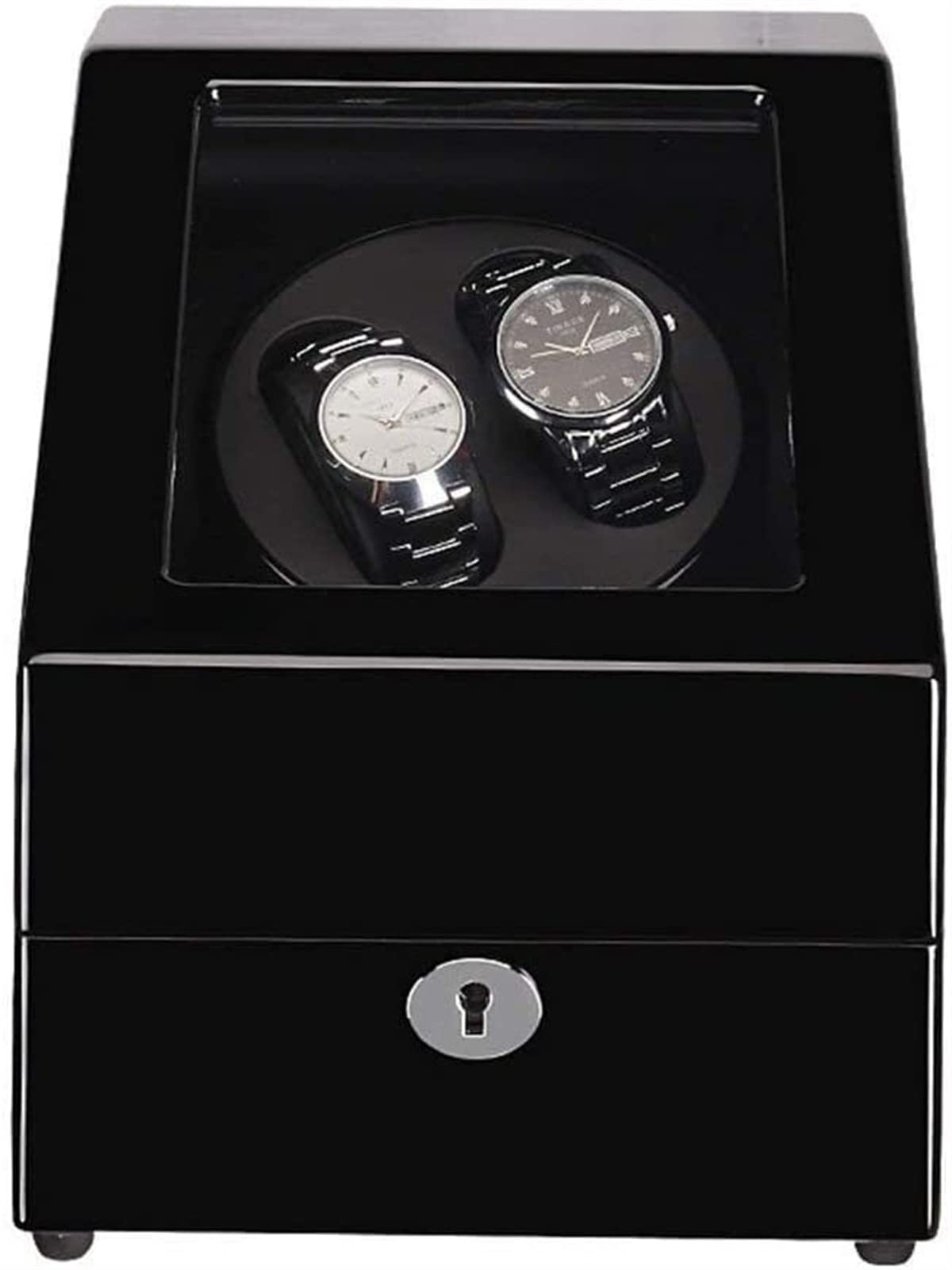 2 + 3 Box di Orologi di avvolgimento, Orologio ad avvolgitore Box Rotante Motore Rotante Motore a Carica Automatica dell'orologio da Watch Watch Accessori per Orologi(B)