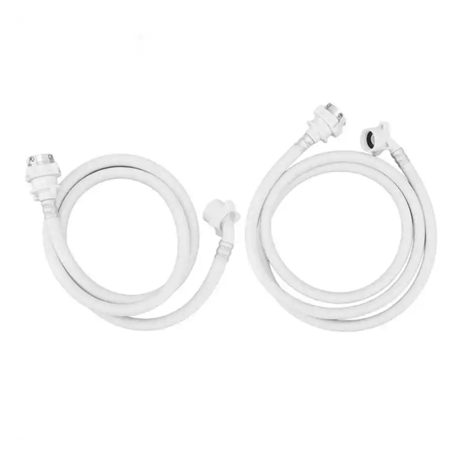 Washing Machine Water Inlet Hose PVC Water Pipe Water Inlet Tube with Metal Connector for Automatic Washing Machine Parts(1.5M)