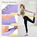 Muezna 6 Pairs Pilates Grip Socks for Women, Non Slip Yoga Socks with Grips, Grippy Socks for Barre, and Hospital