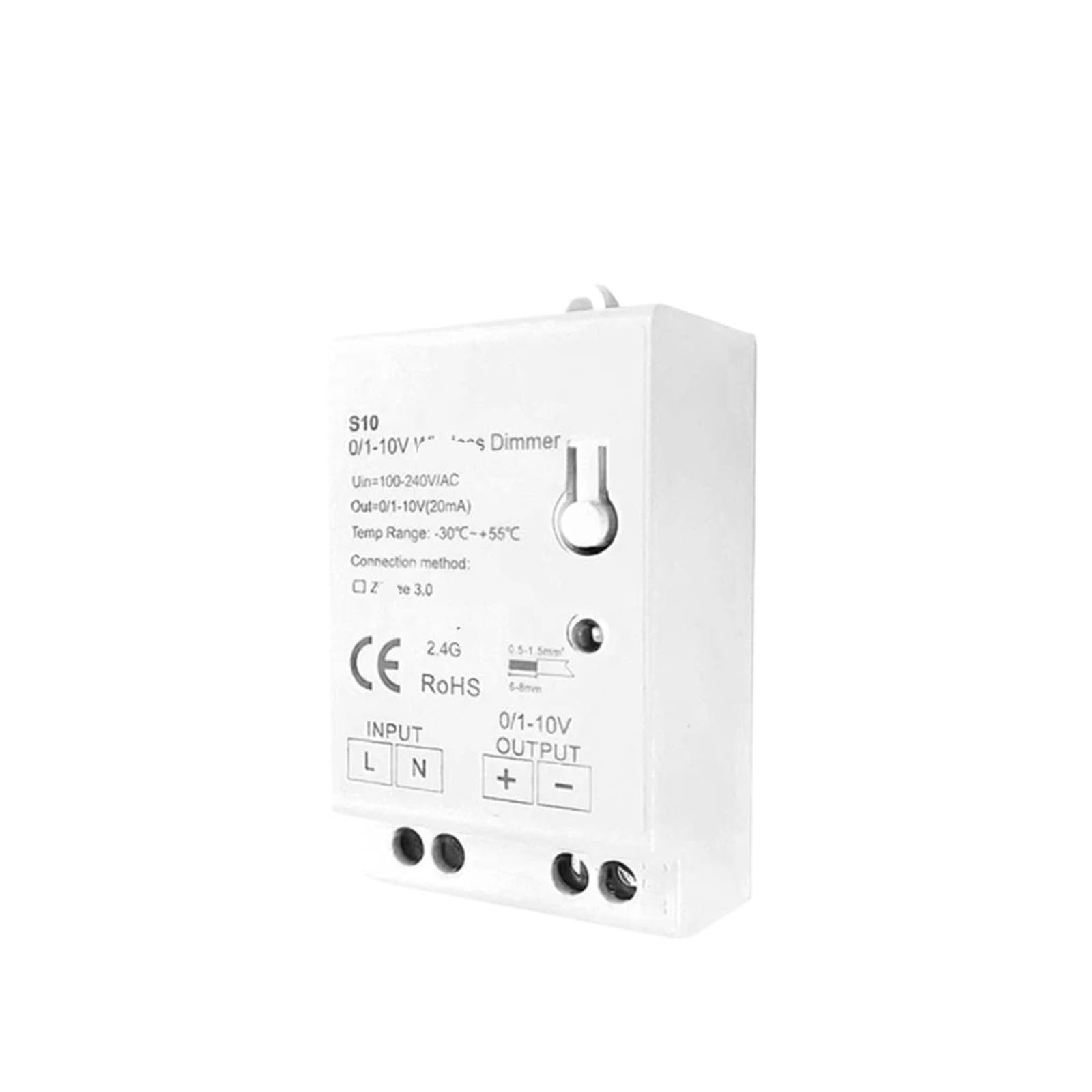 Controlador de interruptor de atenuación inteligente, módulo regulable de luz LED 0/1-10V(W-Version)