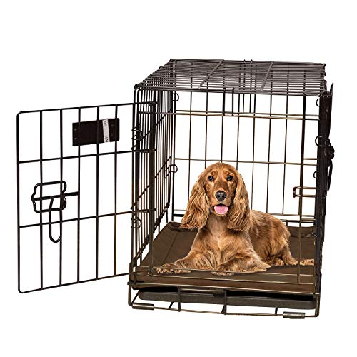 Image of K&H Pet Products Self-Warming Crate Pad Mocha Medium 21 X 31 Inches