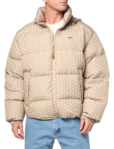 Lacoste Men's Stowable Hood Down Jacket