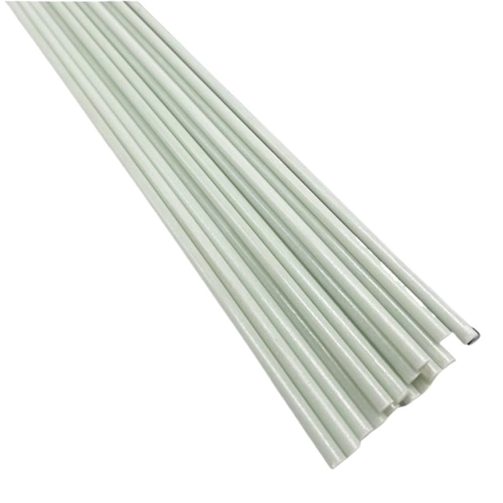Varilla de Fibra de Vidrio, Varillas de Fibra de Vidrio (Paquete de 20) Barras Redondas de Fibra de Vidrio de 500 mm y Varios diámetros(3.0x500mm)