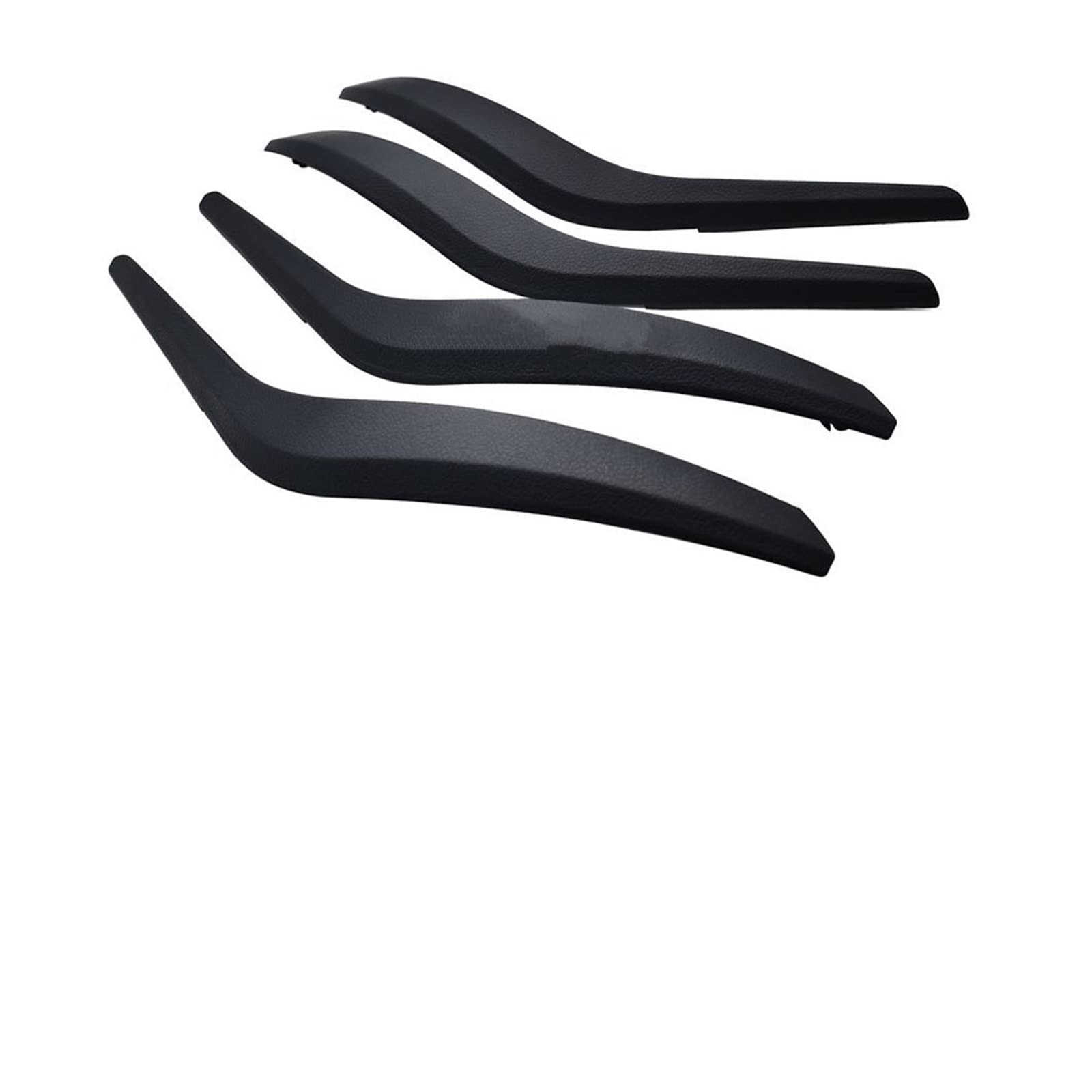 Fangziqf Black Inner Door Pull Handles For X1 For E84 2010-2016 Auto Interior Door Inner Panel Handle Pull Trim Cover(Black)
