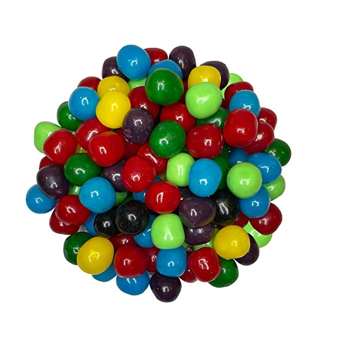 Smarty Stop Fruit Sours Chewy Candy Balls (Assorted, 5 Pound (Pack of 1))