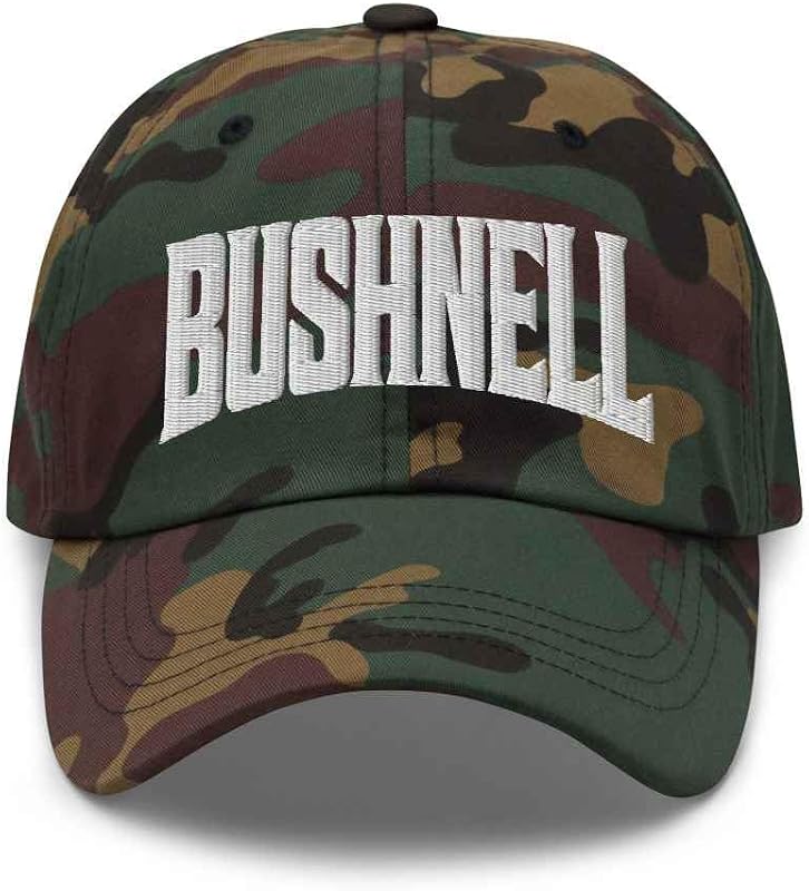 Bushnell Baseball Cap Bushnell Dad Hat Nebraska NE Hat Embroidered Souvenir
