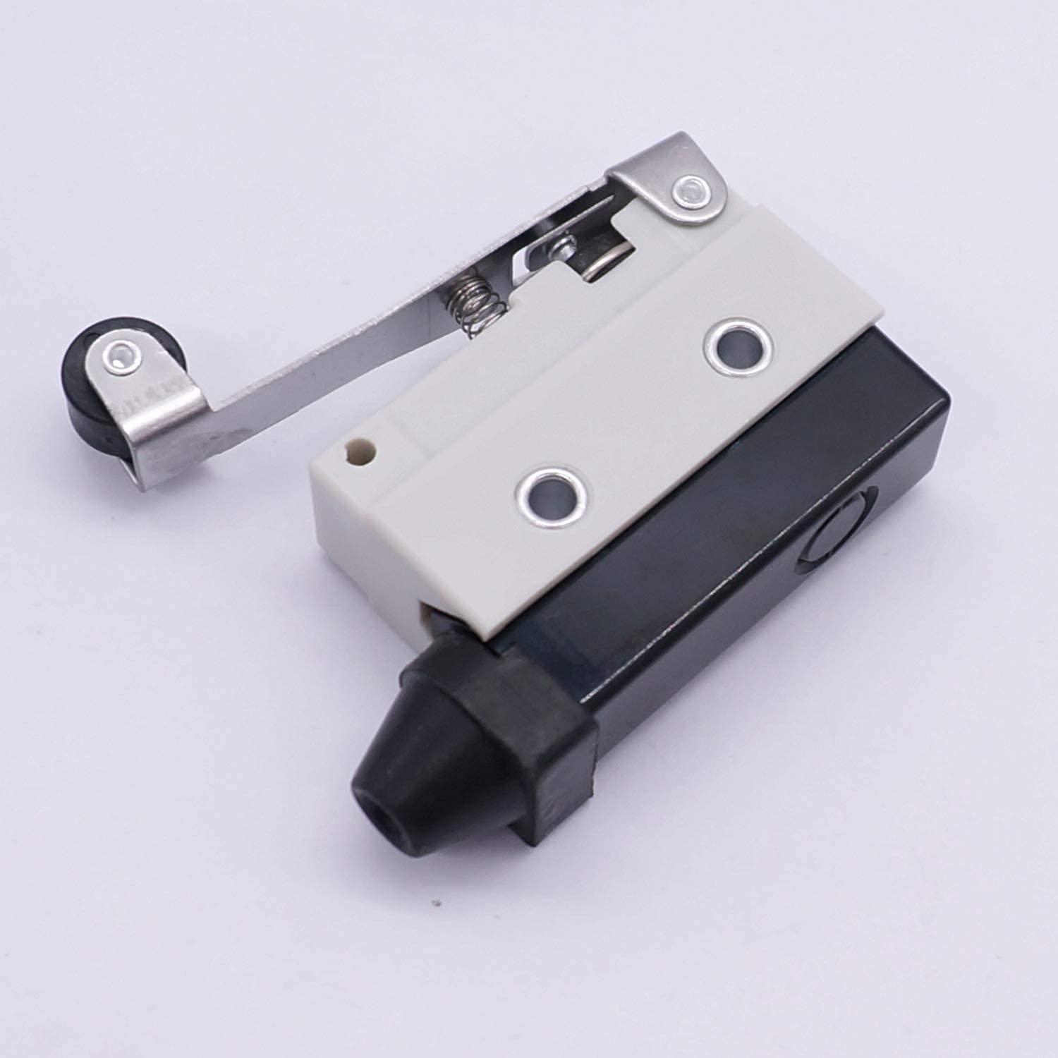 Interruptor de límite de brazo de palanca de rodillo ajustable momentáneo 380V 10A NC NO microinterruptores interruptor electronico
