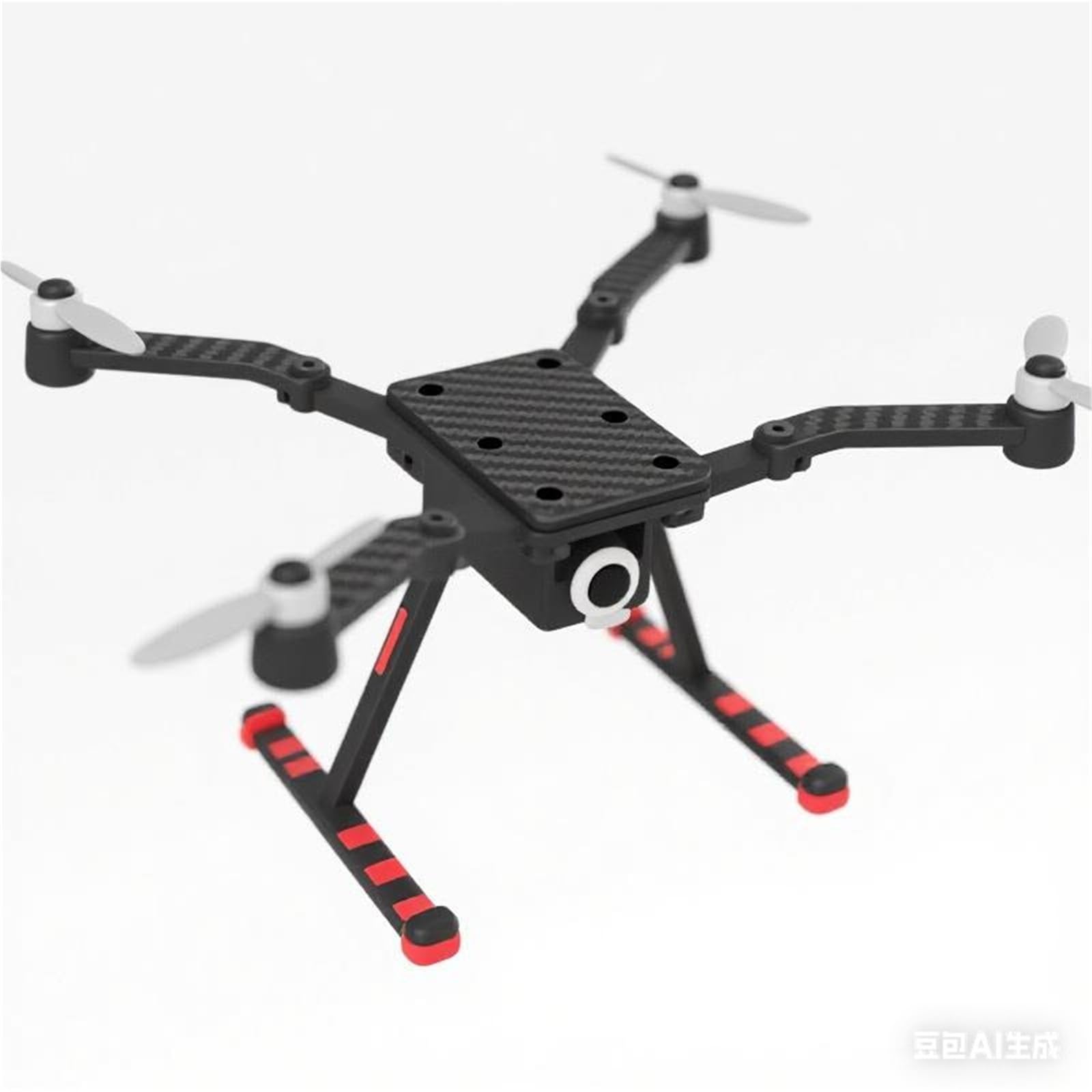 Rama Smart Drone Open Source, 380 mm Quadrotor Upturned Design Kompatybilna z kontrolerem lotu Pixhawk PX4