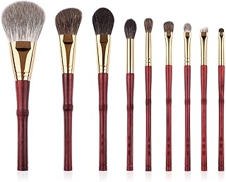 Makeup Brush-9pcs Rosewood Brushes Set