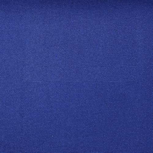 Image of 100% Cotton Duck Fabric by The Yard - Heavy Duty Canvas Cloth for Upholstery, Curtains, Bags, Crafts & Home Decor Size 62 inch- Available in Yellow, White, Natural & Blue (Blue, 1 Metre)
