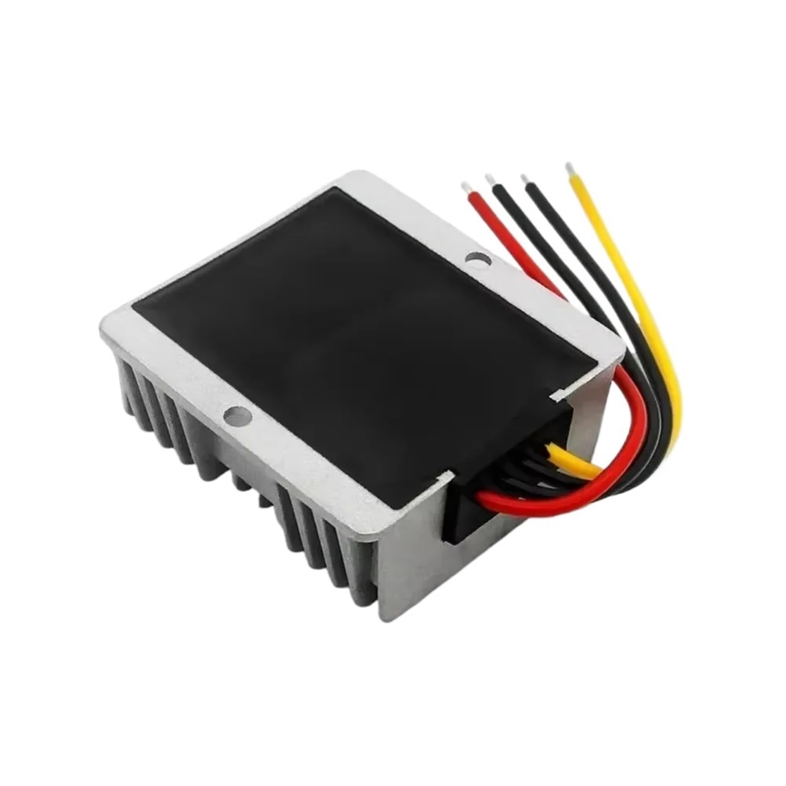 1 sztuka 24 V 12 V na 5 V 1A-40 A DC DC przetwornica napięcia Step Down 5 V reduktor napięcia zasilacz LED do samochodów, autobusów, łodzi (aluminium 1A)