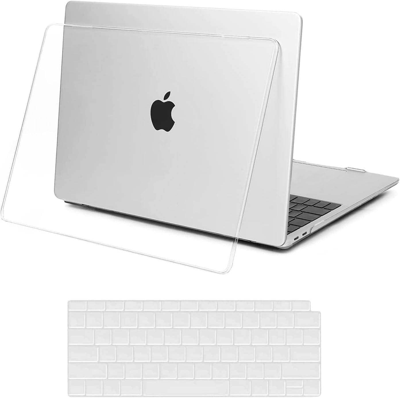 OJOS Compatible with MacBook Air 13 inch Case 2022 2021 2020 2019 2018 Release A2337 M1 A2179 A1932 Retina Display with Touch ID, Plastic Hard Shell Case & Keyboard Cover Skin, Transparent (B0CBKMVZL9) Amazon Price History, Amazon Price Tracker