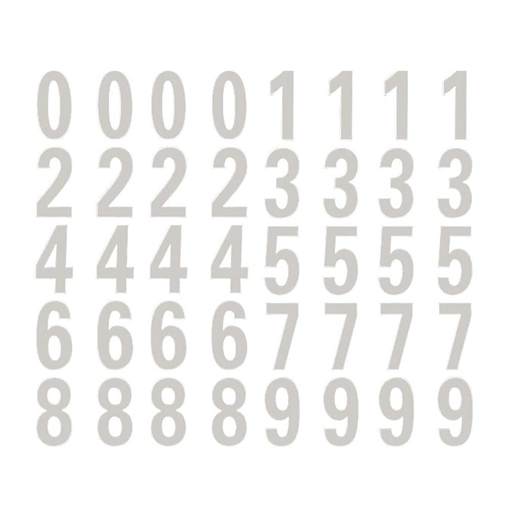 Films Reflect Light Night Dark Clear Stickers Waterproof Sun Block Window Film Address Number Car House 4 Inch 4 Inch