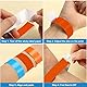 Widisun 6 Farbe Armband Papier Eintritt 1200 Stück Festival Armbänder Wasserdicht Event Armbänder Festival Bänder Selbstklebende Wasserdichte Armbänder für Events Partys Festivals Konzerte