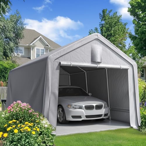 Quictent 10x15FT Carport Shelter Large Storage Shed...