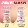 Axe & Sledge WHEY More Premium Protein Blend | 24g Protein, Whey Concentrate & Isolate | Prebiotic Fiber for Enhanced Absorption | Banana Split Sundae