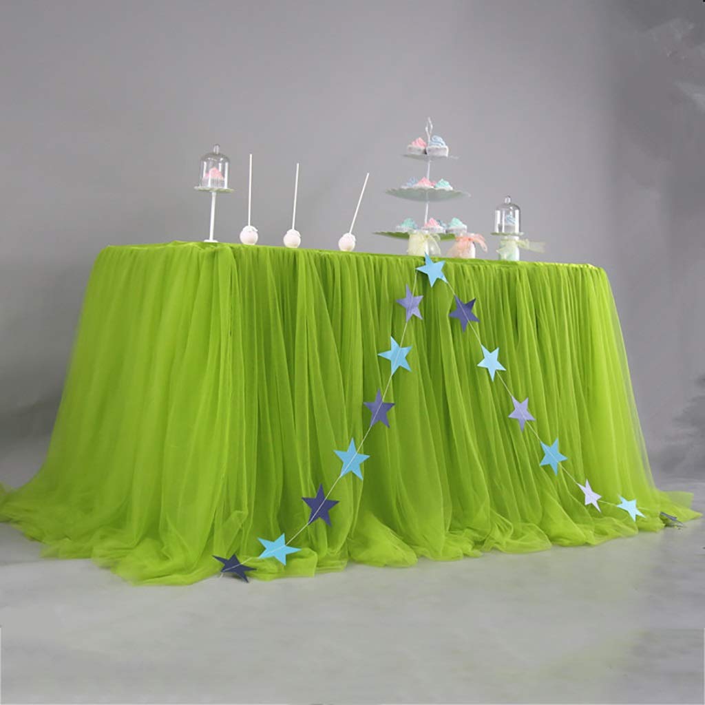 Nappe de banquet de mariage en tulle de gaze pour une décoration de table raffinée