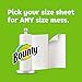 Bounty Select-A-Size Paper Towels, White, Giant Roll, 8 Rolls (Pack of 1)