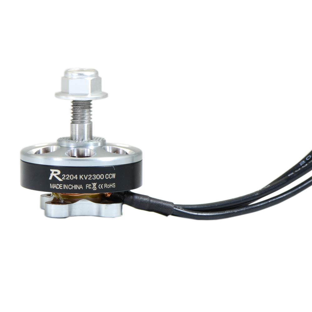 VIDOO R2204 2204 silnik bezszczotkowy 2300KV 3-4S do drona RC FPV Racing Multi Rotor - czarny i niebieski
