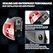 Wahparts Driver Left Side Tail Light Assembly Compatible With 2014-2018 Jeep Cherokee Rear Brake Lamp 68102907AF 68102907AB
