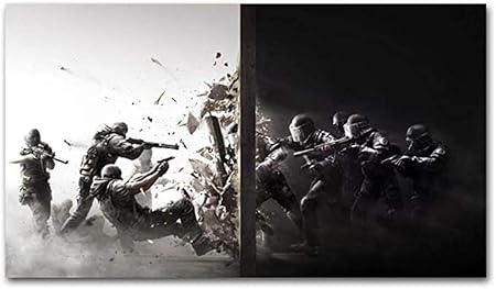 Amazon Co Jp Mkan ビデオゲームトムクランシーのレインボーシックスシージの壁紙ポスターと版画 キャンバスの壁の芸術の絵画 部屋の装飾用 60x90cm ホーム キッチン Amazon Co Jp Mkan ビデオゲームトムクランシーのレインボーシックスシージの壁紙ポスターと版画 キャンバスの壁の芸術の絵画 部屋の装飾用 60x90cm ホーム キッチン