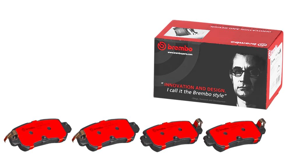 【ペコポ】 Amazon.com: Brembo P49047N Premium Ceramic Rear Disc Brake Pad Set