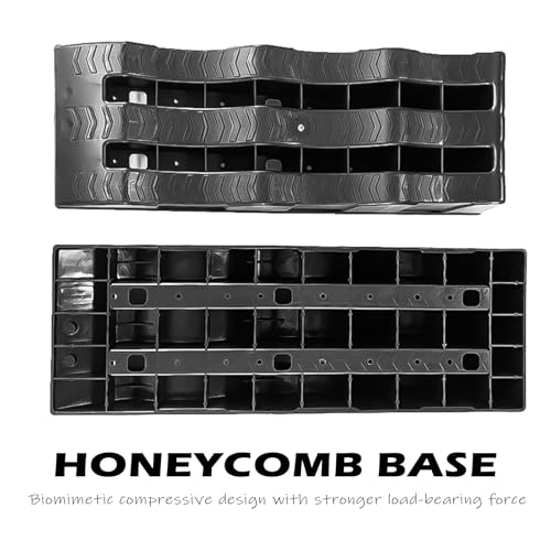 Savieva Caravan Levelling Ramps 2 Pack Heavy Duty Motorhome Campervan Leveling Blocks Non Skid 3 Step Levelling Camping Car Ramps For Caravans And Rvs 4 Ton Capacity