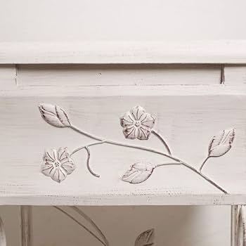 Amazon.co.jp: スタンド付きフラワーモチーフポスト ダークブラウン