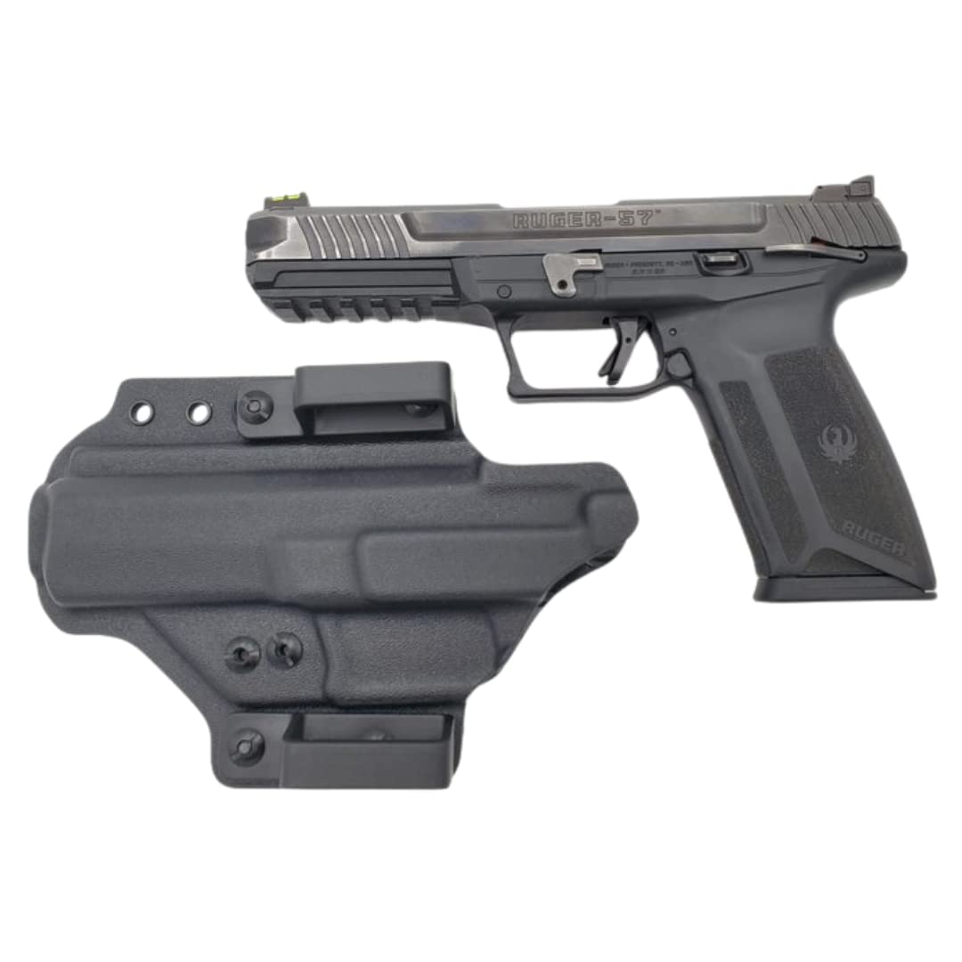 Kydex Holster fits: Ruger-57 OWB Left & Right Handed JEDBURGH RMR Supp. Sights (Black)