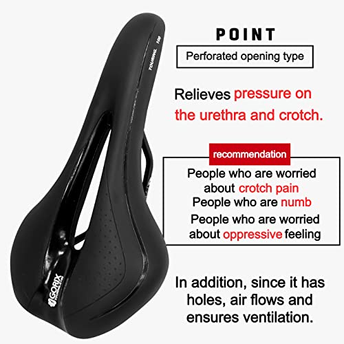 GORIX Comfort Bike Saddle GX-C19