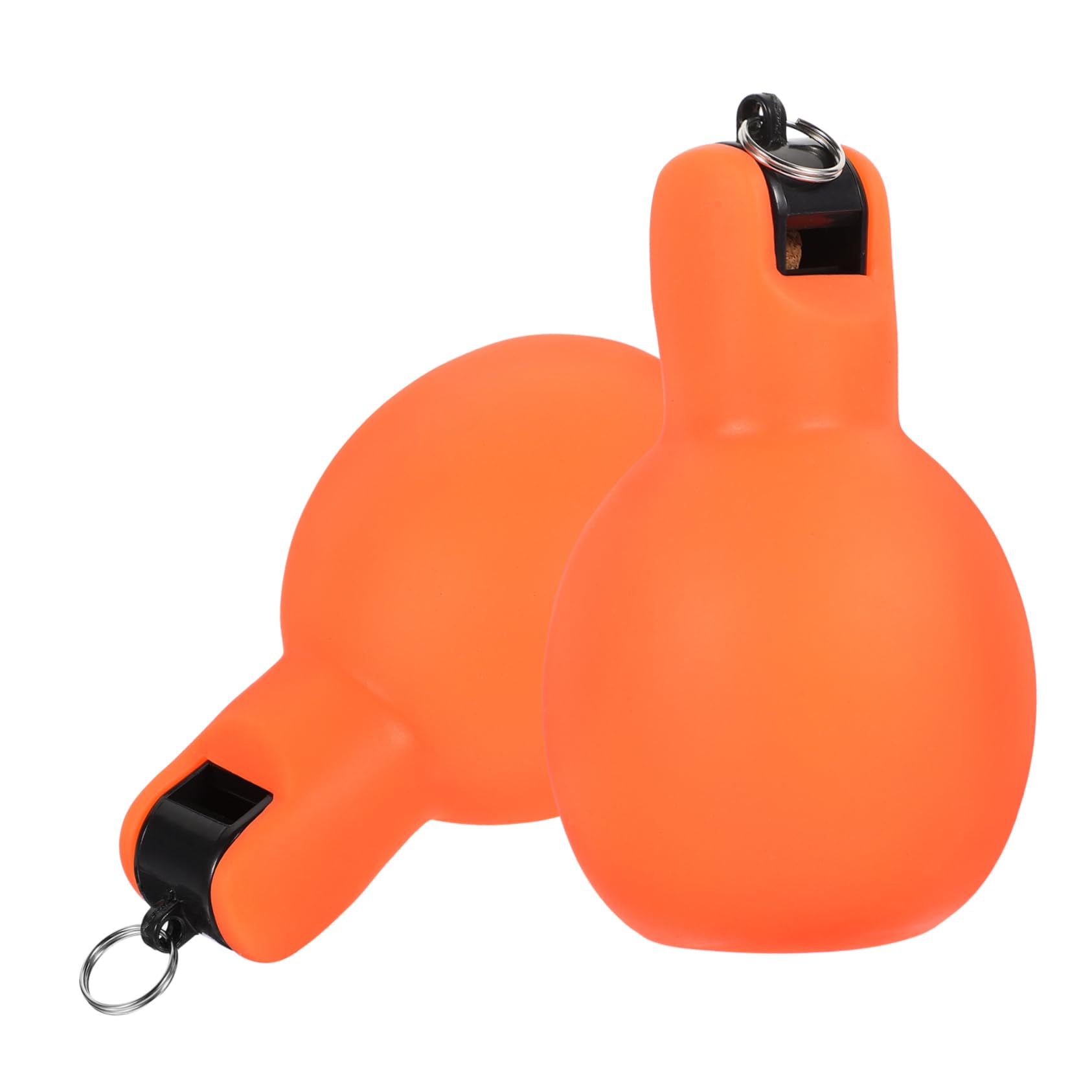 INOOMP Silbato Aire Silbato De Supervivencia De Mano Pequeño Silbato Portátil Silbato De Supervivencia para Acampar Práctico Silbato Pequeño De Polivinilo Rojo
