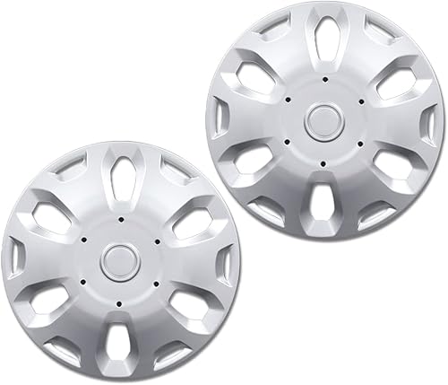 G-PLUS Tapacubos de rueda de 15 pulgadas, compatibles con Ford Transit Connect Van 2010 2011 2012 2013 9T1Z1130A, 9T161130AA, 2 unidades