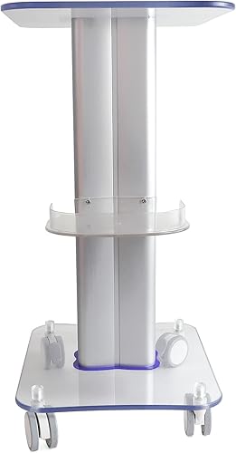 Miniatura 9 de Carrito de belleza  Carrito de 3 niveles de acrílico para salón de belleza, bandeja rodante para instrumentos de belleza, carritos y carros con