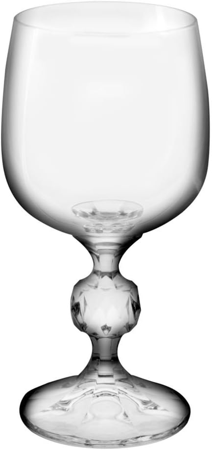 White Wine Glasses Bohemia Transparent