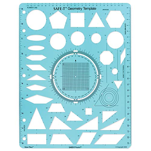 Learning Resources 44050 SAFE-T Geometry Template