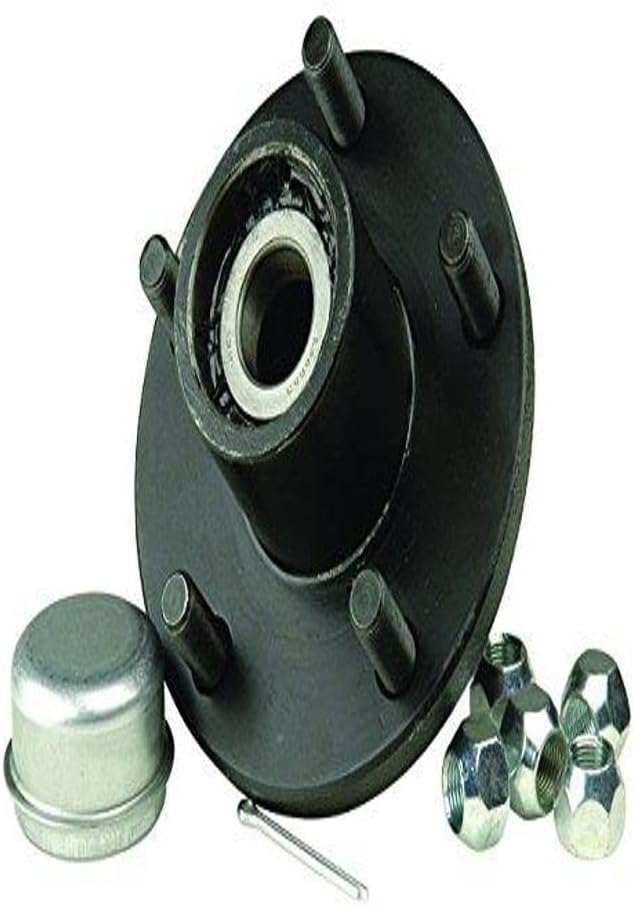CE Smith Trailer 13511 Trailer Hub Kit with 5 x 4 1/2 Stud, Tapered 1 3/8" to 1 1/16"- Replacement Parts and Accessories for Your Ski Boat, Fishing Boat or Sailboat Trailer, Beige : Boat Trailer Bearings Hubs And Springs : Sports & Outdoors