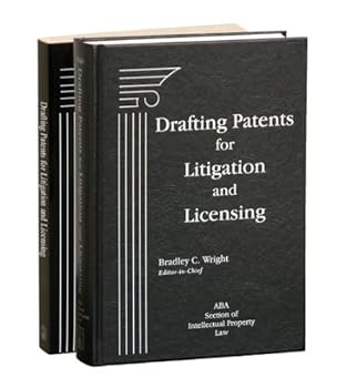 Hardcover Drafting Patents For Litigation And Licensing Book