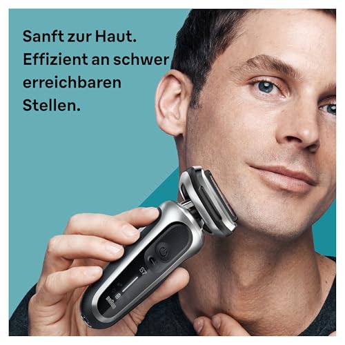 Braun Rasierer Herren Elektrisch Series 7, 71-S7200cc, Silber – Ansicht 2