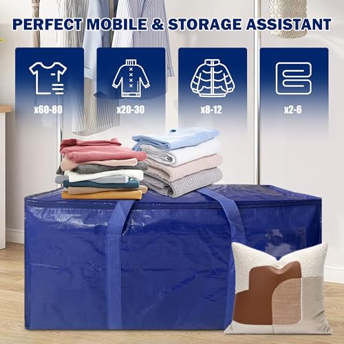 8 Pack Heavy Duty Moving Bags