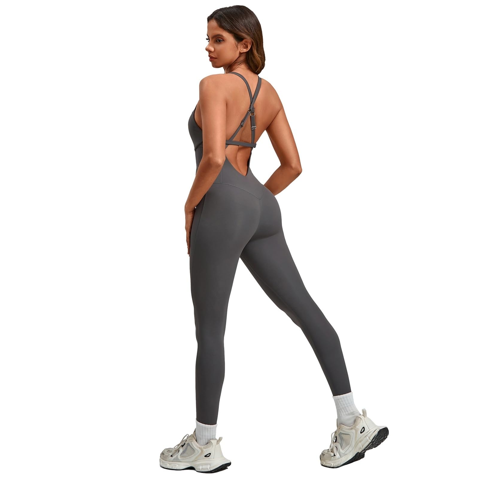 Body de Yoga con Correa Ajustable for Mujer, Ropa Deportiva Ajustada for Danza y Fitness