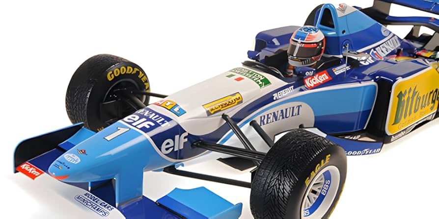 Amazon.com: Minichamps Benetton Renault B195#1 Winner