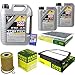 Produktbild QR-PARTS 69339905 Filter Set Inspektionspaket 7 Liter Motoröl Top Tec 4100 5W-40 MANN-FILTER Innenraumfilter Luftfilter Ölfilter