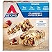 Atkins Cranberry Almond Snack Bar, Protein Snack, Good Source of Fiber, 2g Sugar, Keto Friendly, 5 Count