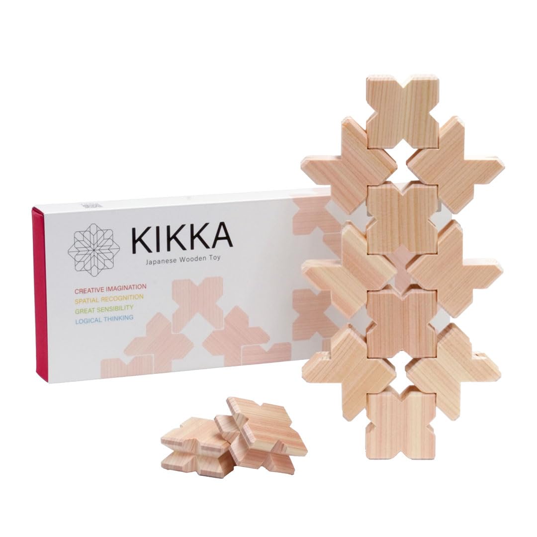 Amazon | 【キッズデザイン賞受賞】日本製 積み木 KIKKA（キッカ）日本