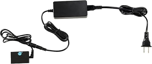 DSTE ACK-E17 Adaptador de corriente de CA LP-E17 Kit de batería ficticia compatible con cámaras Canon EOS M6 Mark II, EOS M3, EOS M5, EOS M6 disponible en Yaxa Costa Rica