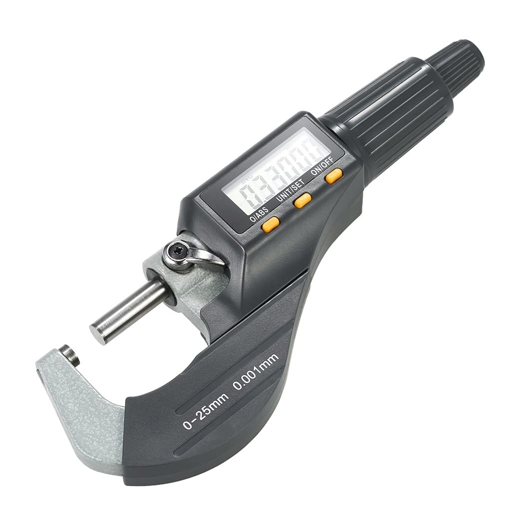 Cyfrowy mikrometr 0-25mm elektroniczny cyfrowy mikrometr zewnętrzny 0.001mm głębokość mikrometr wysoka precyzja mikrometr zacisk