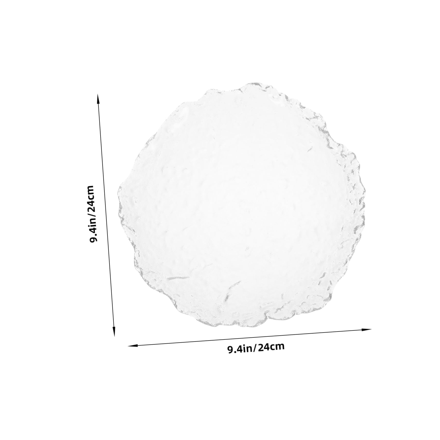 ABOOFAN Piatto da Bistecca Facile da Pulire in Riutilizzabile Design Classico ed Elegante per Cena e Uso Quotidiano