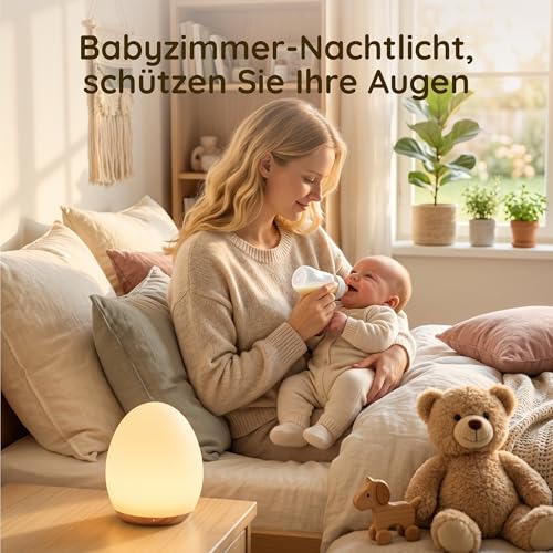 sympa Nachtlicht, Stilllicht Dimmbar mit RGB für Kinderzimmer – Ansicht 6