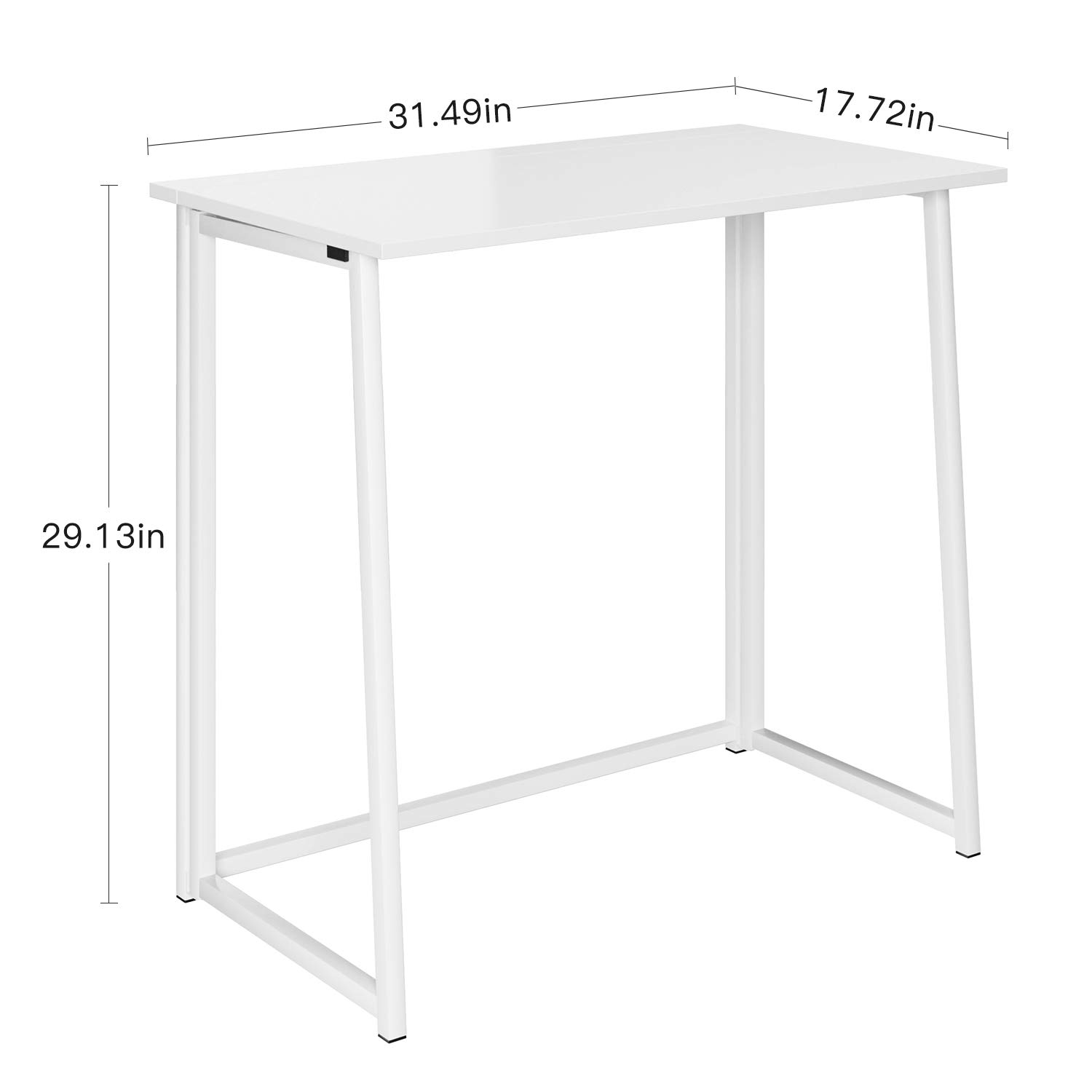Buy Dripex Compact Folding Desk No Assembly Required Computer Desk